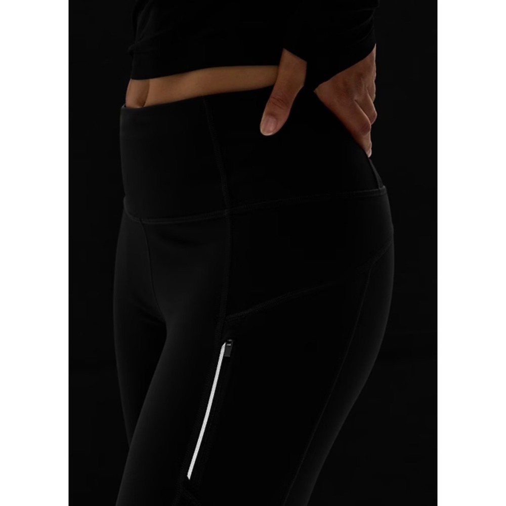 Athleta Ranier High Rise‎ Leggings Womens S Black Athleisure Workout Activewear - Picture 12 of 15
